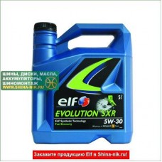 Моторное синтетическое масло ELF Evolution SXR (5W-30, 5л)